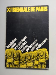 Catalogue XIe Biennale de Paris, 1980