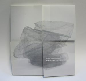 Catalogue de l'exposition Si peu reconnaissable, Ghislaine Vappereau, 2004